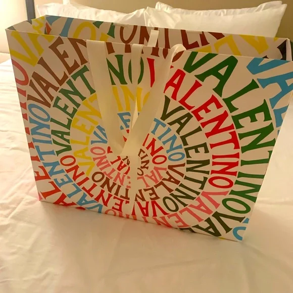 Brand new authentic limited edition made in Italy Valentino shopping bag